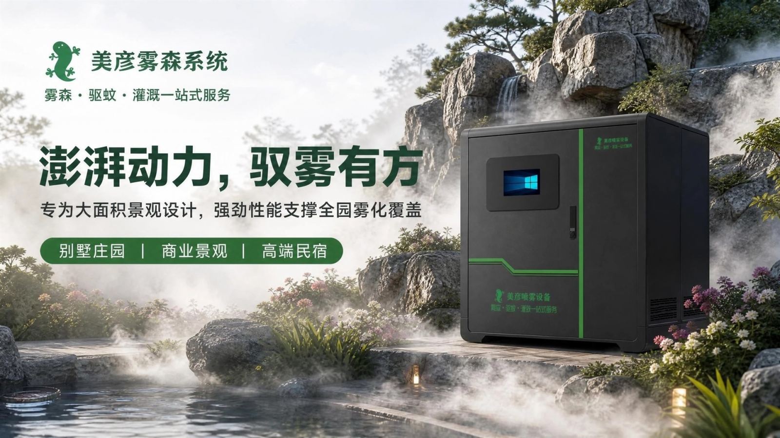 北京石景山雾森景观冷雾机